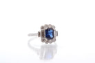 Bague d'occasion saphir et diamants - Castafiore