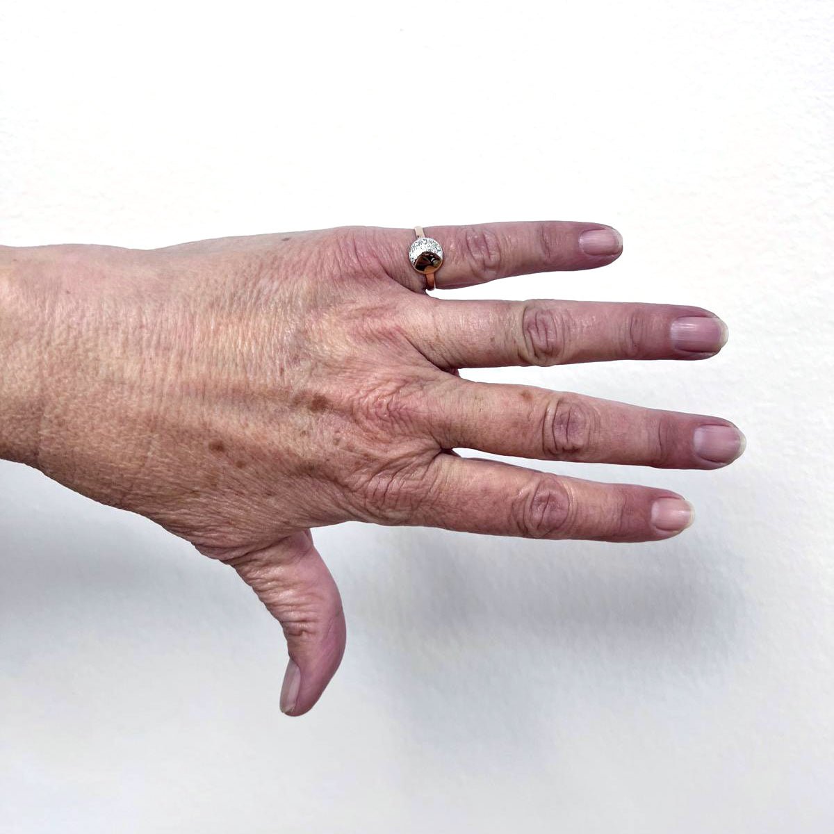 Bague DODO « Lune et Soleil » en or rose et diamants - Castafiore