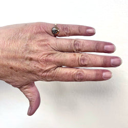 Bague DODO « Lune et Soleil » en or rose et diamants bruns - Castafiore