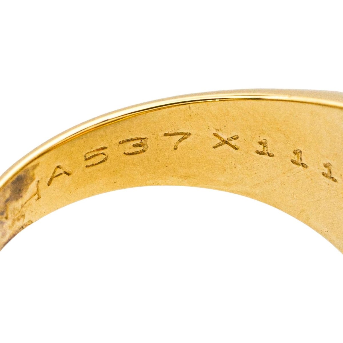 Bague Dôme BOUCHERON "Jaïpur" en or jaune et tourmaline - Castafiore