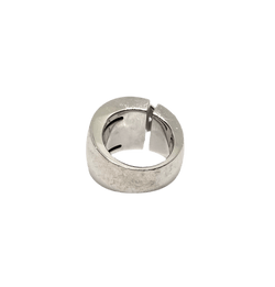 Bague Dôme CHAUMET "Liens XL" en or blanc et diamants - Castafiore