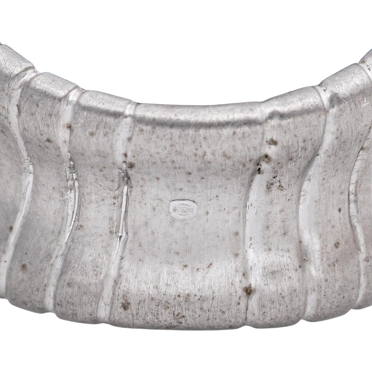 Bague Dôme en or blanc, topaze et diamants - Castafiore