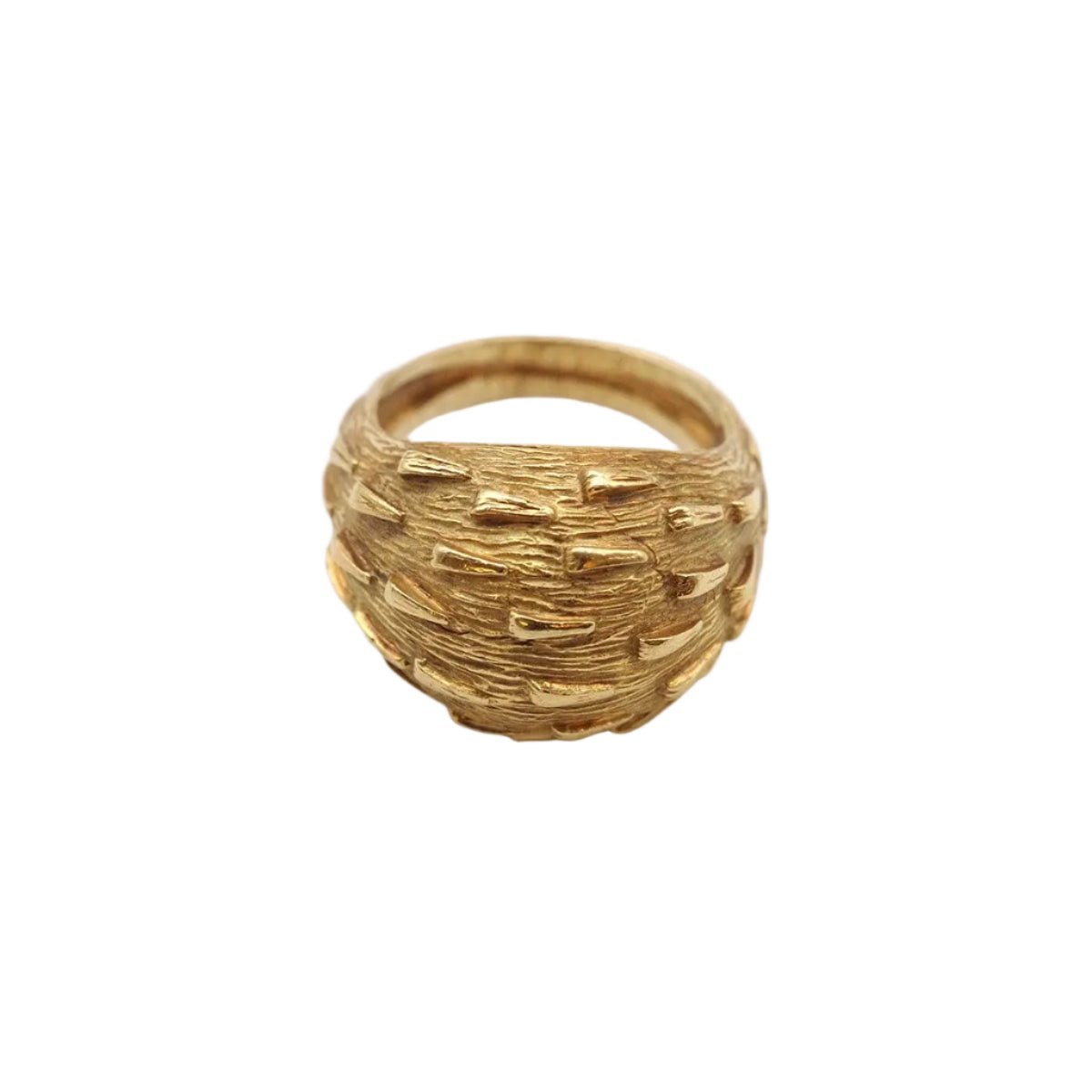 Bague Dôme en or jaune - Castafiore