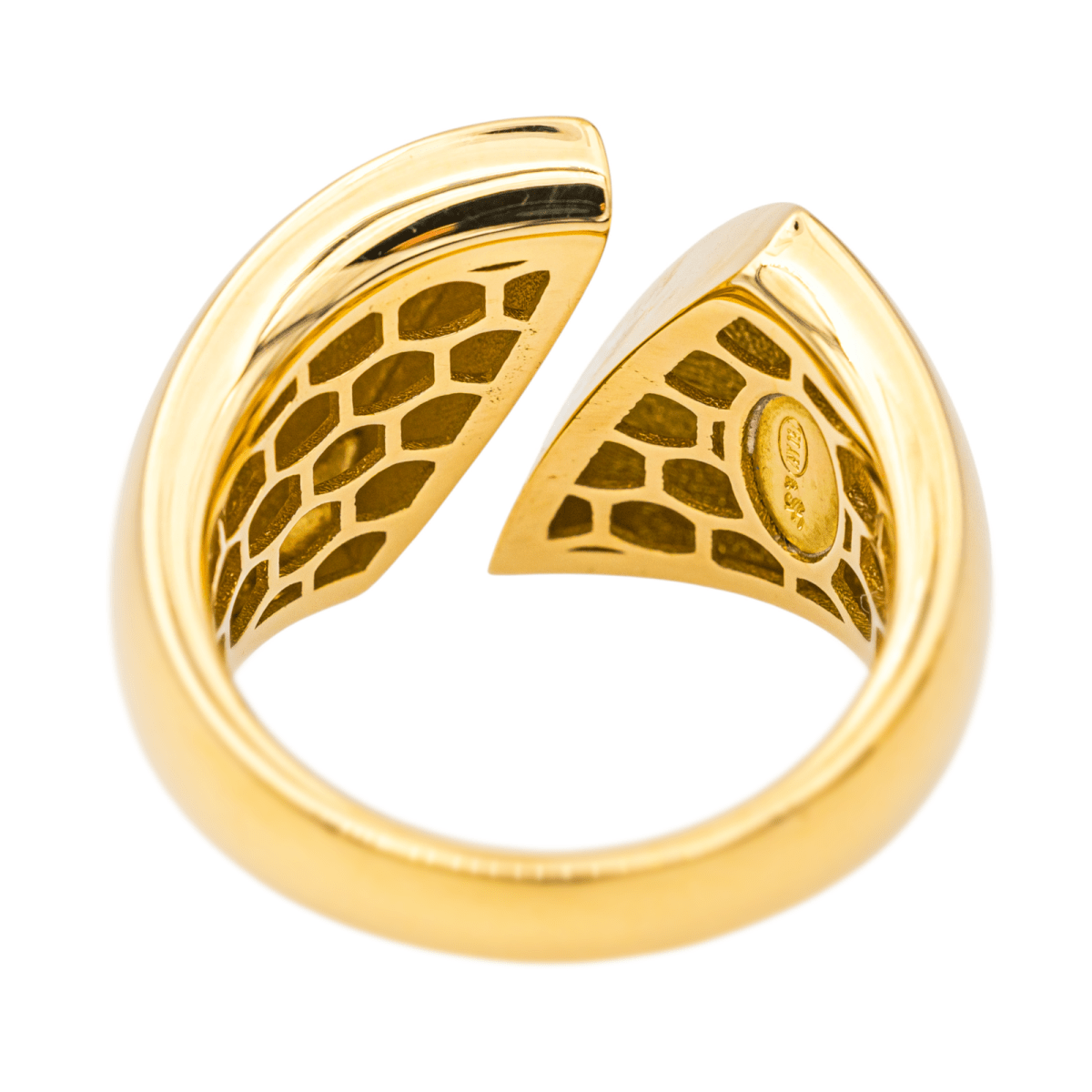 Bague Dôme en or jaune - Castafiore