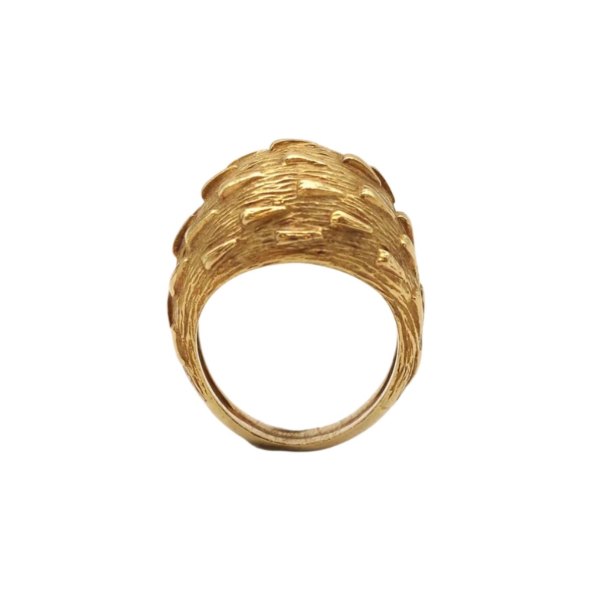 Bague Dôme en or jaune - Castafiore