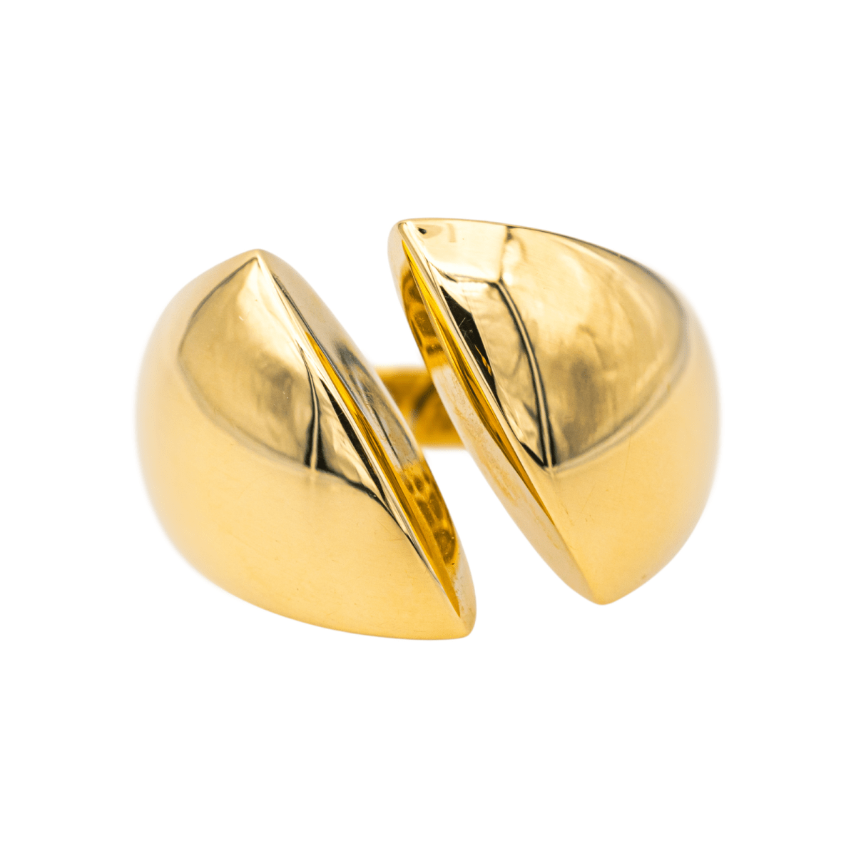 Bague Dôme en or jaune - Castafiore