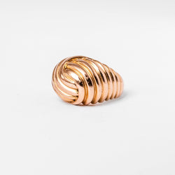 Bague Dôme en or jaune - Castafiore