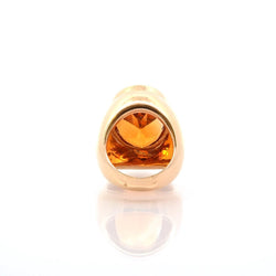Bague Dôme en or jaune et citrine - Castafiore