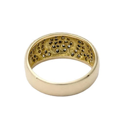 Bague Dôme en or jaune et diamants - Castafiore