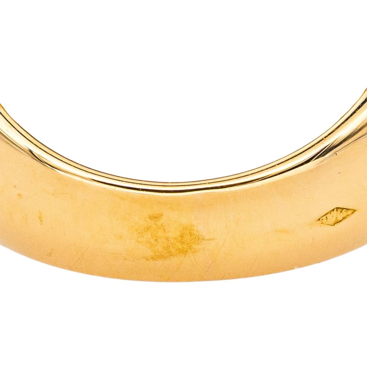 Bague Dôme en or jaune et diamants - Castafiore