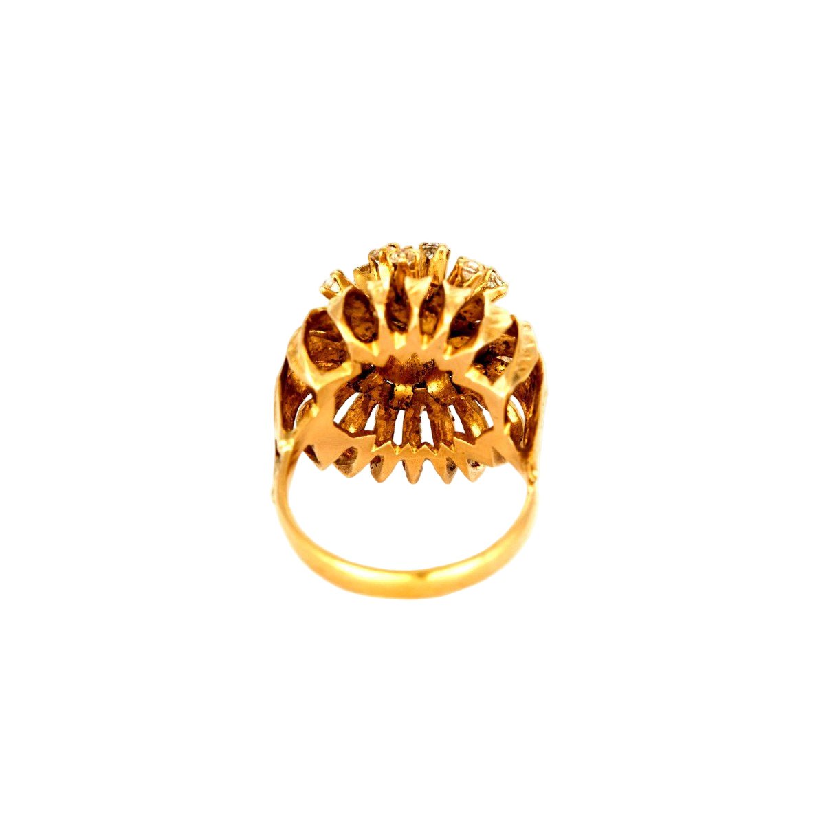 Bague Dôme en or rose - Castafiore