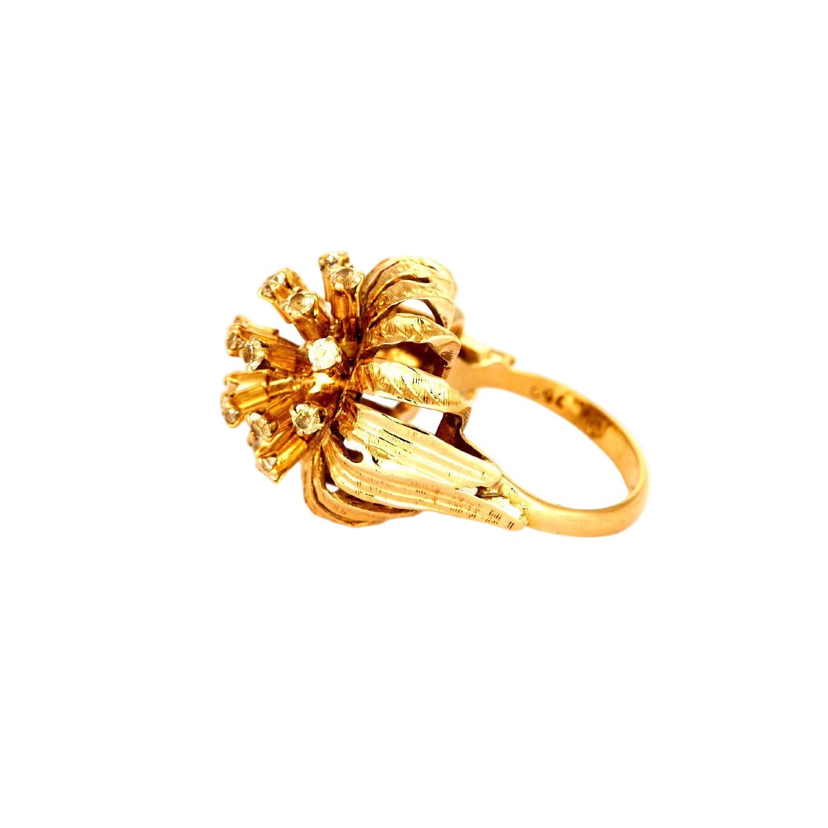 Bague Dôme en or rose - Castafiore