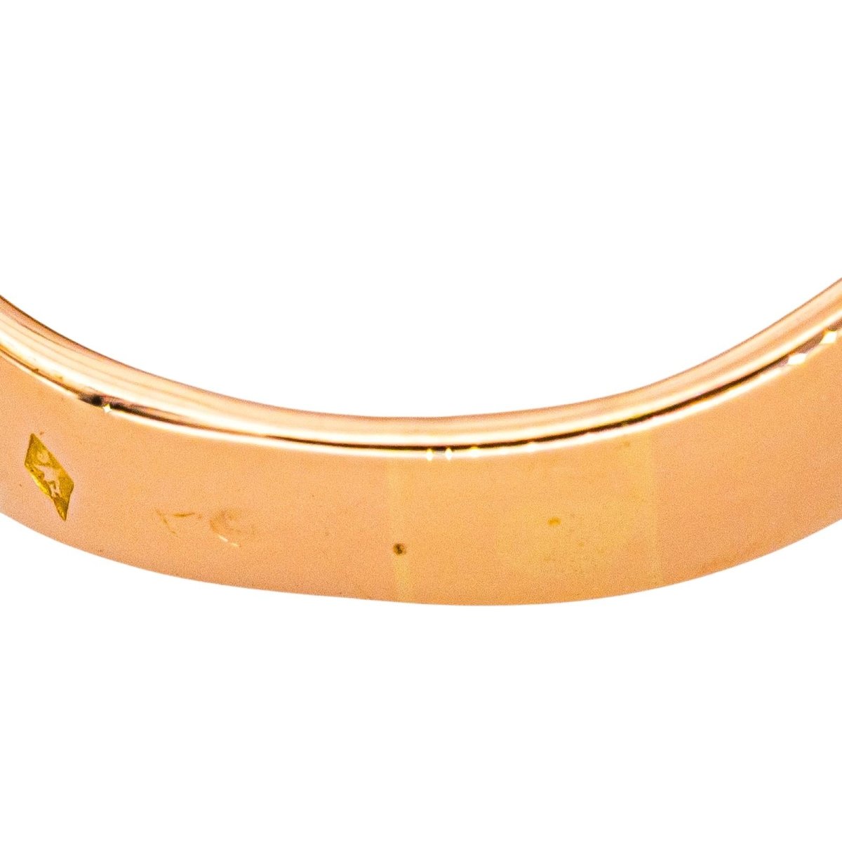 Bague Dôme en or rose et diamants - Castafiore