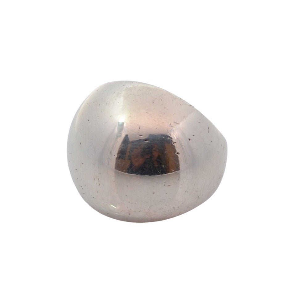 Bague Dôme HERMÈS en argent - Castafiore