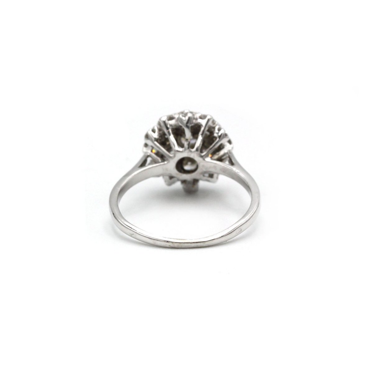 Bague Dôme - Or blanc & Diamants - Castafiore