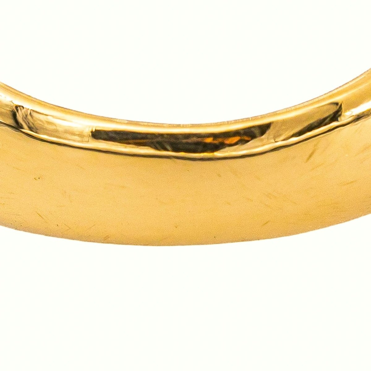 Bague Dôme Or jaune Œil de tigre - Castafiore