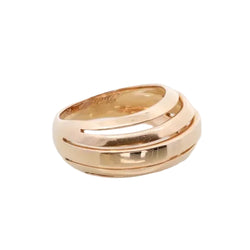 Bague Dôme POIRAY en or jaune - Castafiore