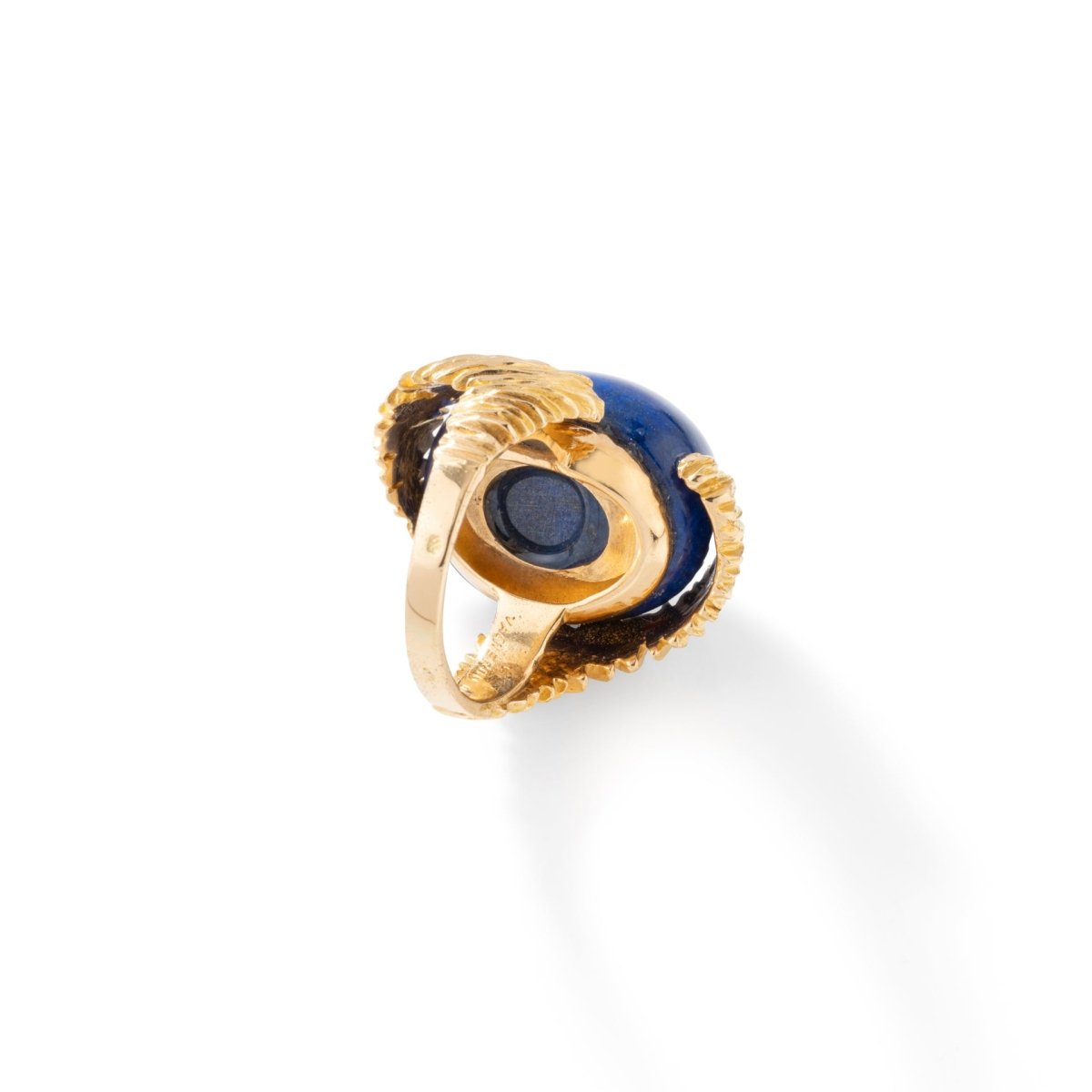 Bague Dôme VACHERON CONSTANTIN en or jaune et lapis lazuli - Castafiore