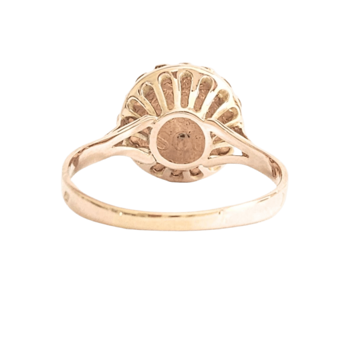 Bague "Dos Pesos" en or jaune - Castafiore