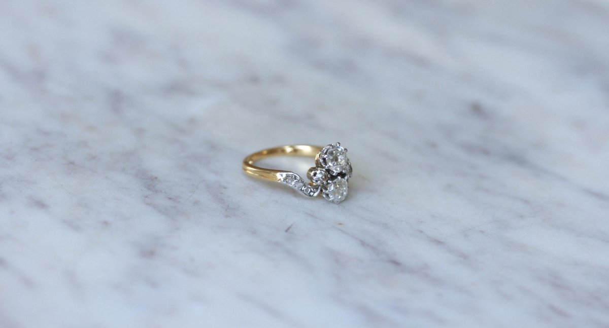 Bague Duchesse Belle Epoque Diamants - Castafiore