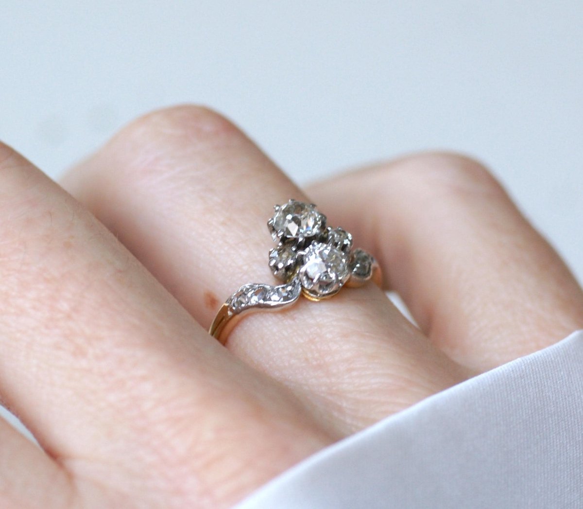 Bague Duchesse Belle Epoque Diamants - Castafiore