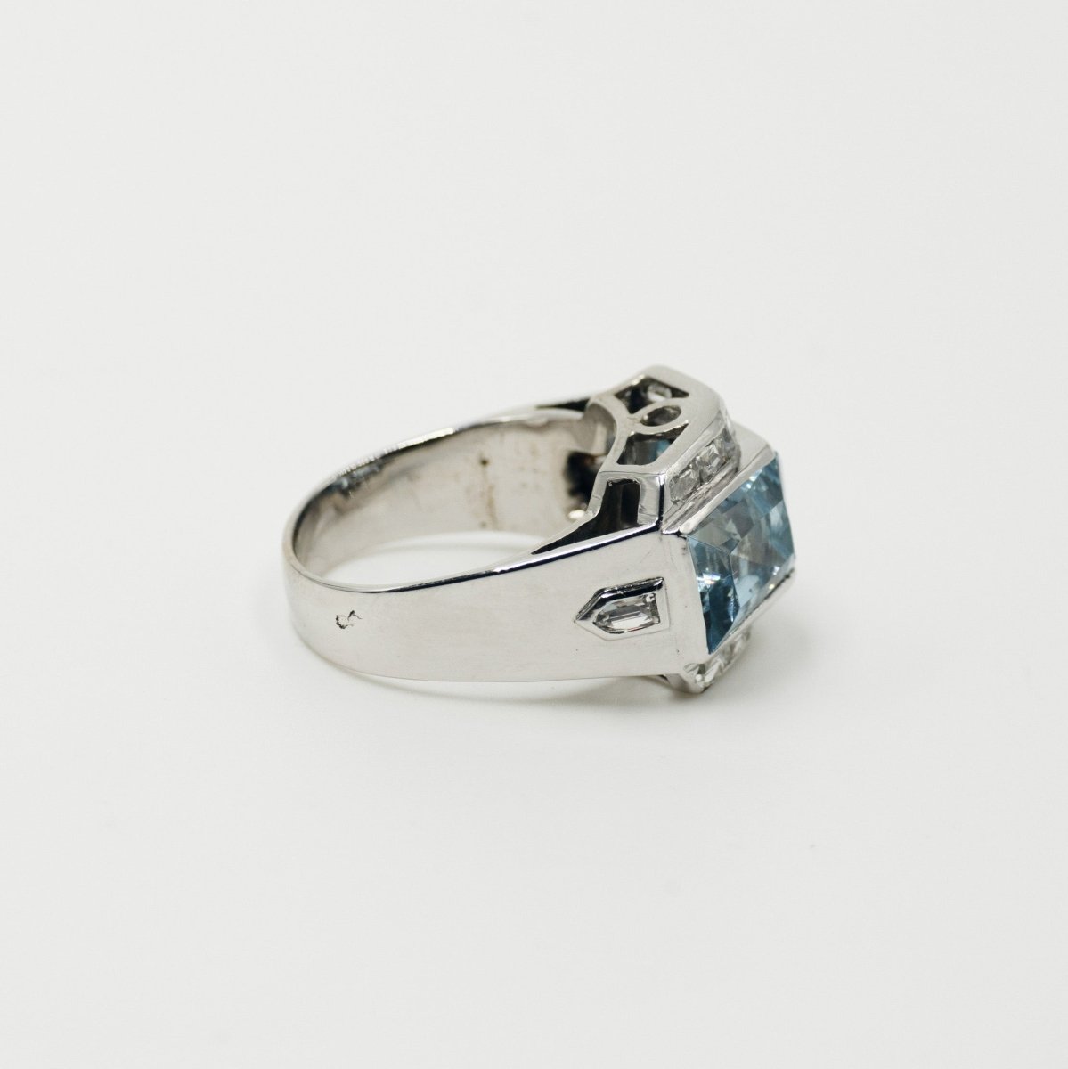 Bague en aigue - marine - Castafiore