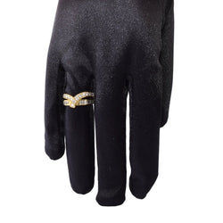 Bague en jaune et diamants - Castafiore