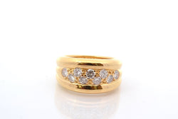 Bague en or 18k et diamants - Castafiore