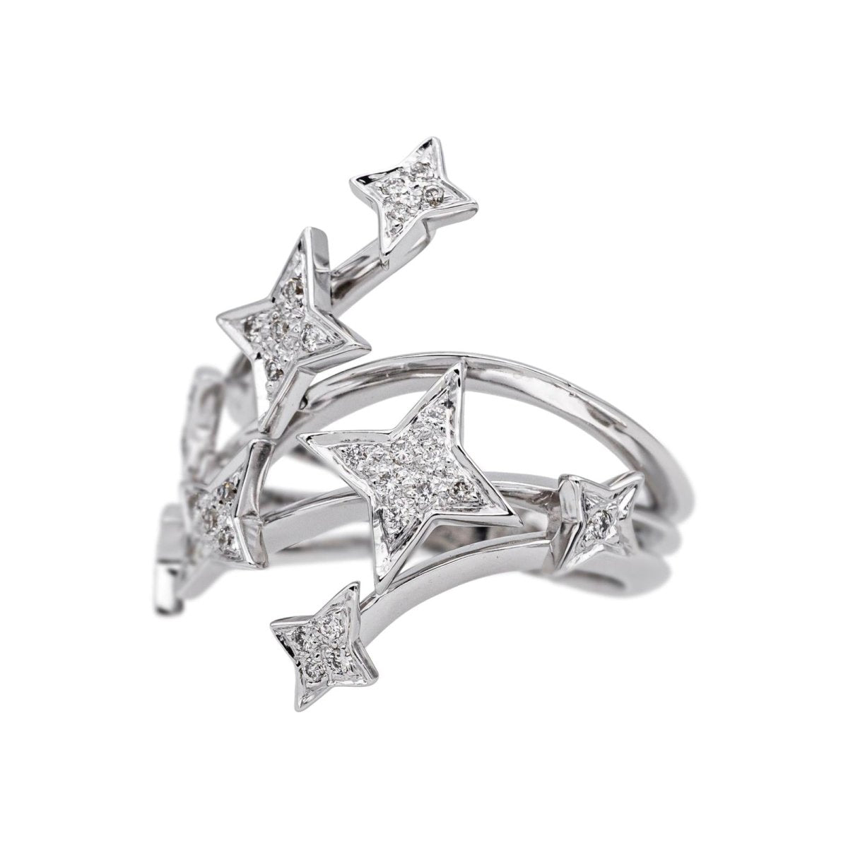 Bague en or blanc et diamant - Castafiore