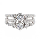 Bague en Or blanc et diamant - Castafiore