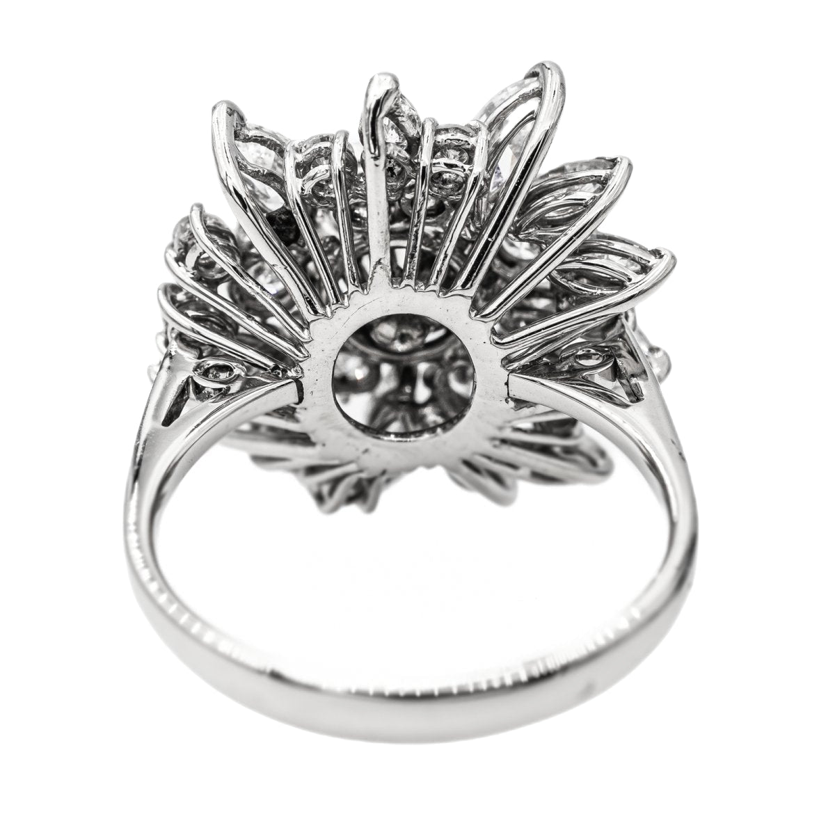 Bague en or blanc et diamant - Castafiore