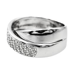 Bague en or blanc et diamant - Castafiore