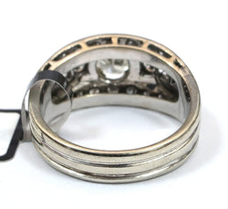 Bague en or blanc et diamants - Castafiore
