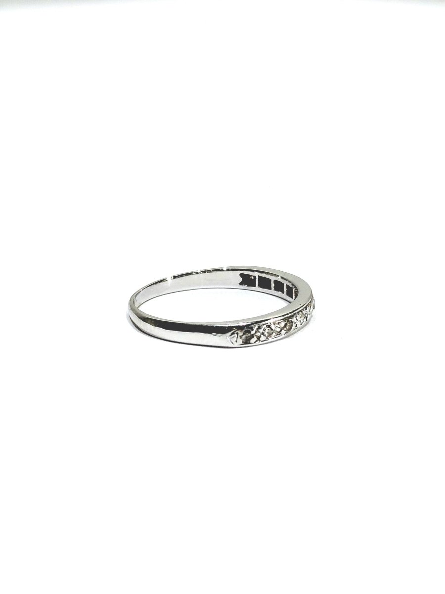 Bague en or blanc et diamants - Castafiore