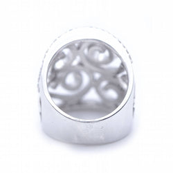 Bague en or blanc et diamants - Castafiore