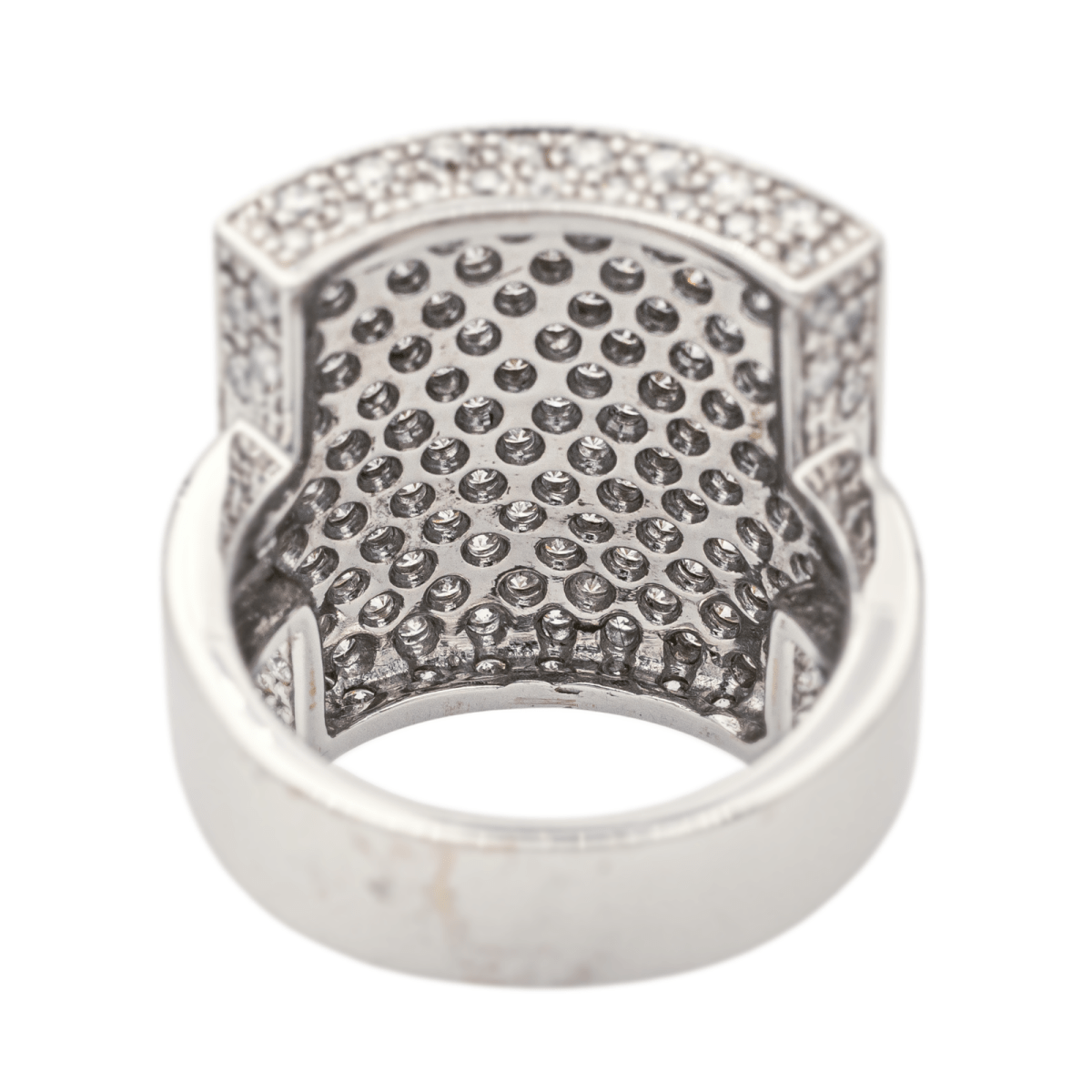 Bague en or blanc et diamants - Castafiore