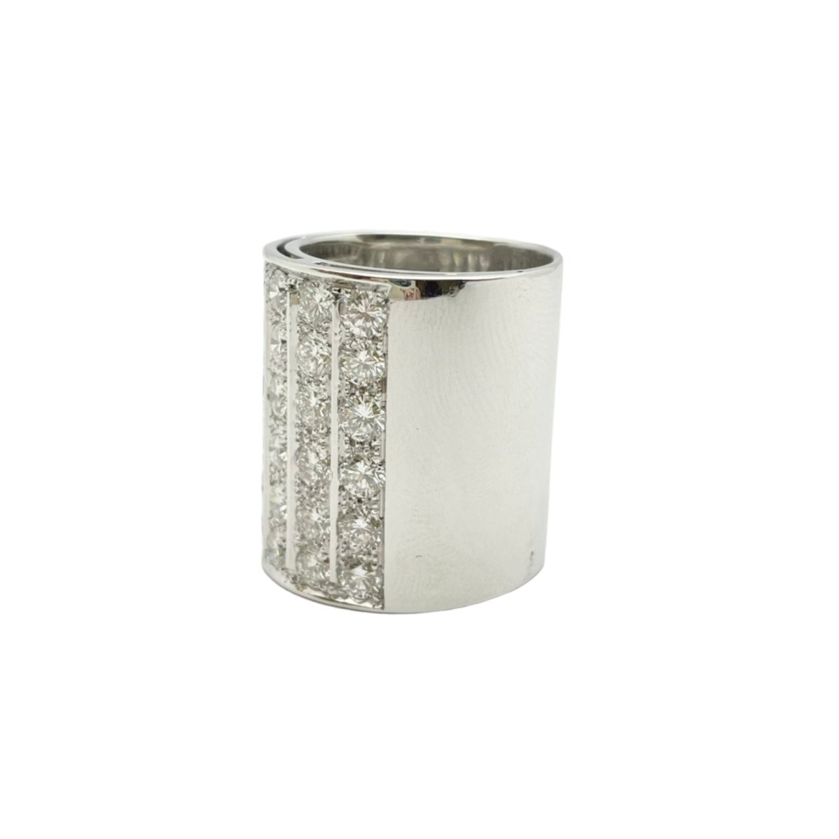 Bague en or blanc et diamants - Castafiore