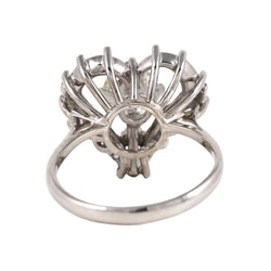 Bague en or blanc et diamants - Castafiore