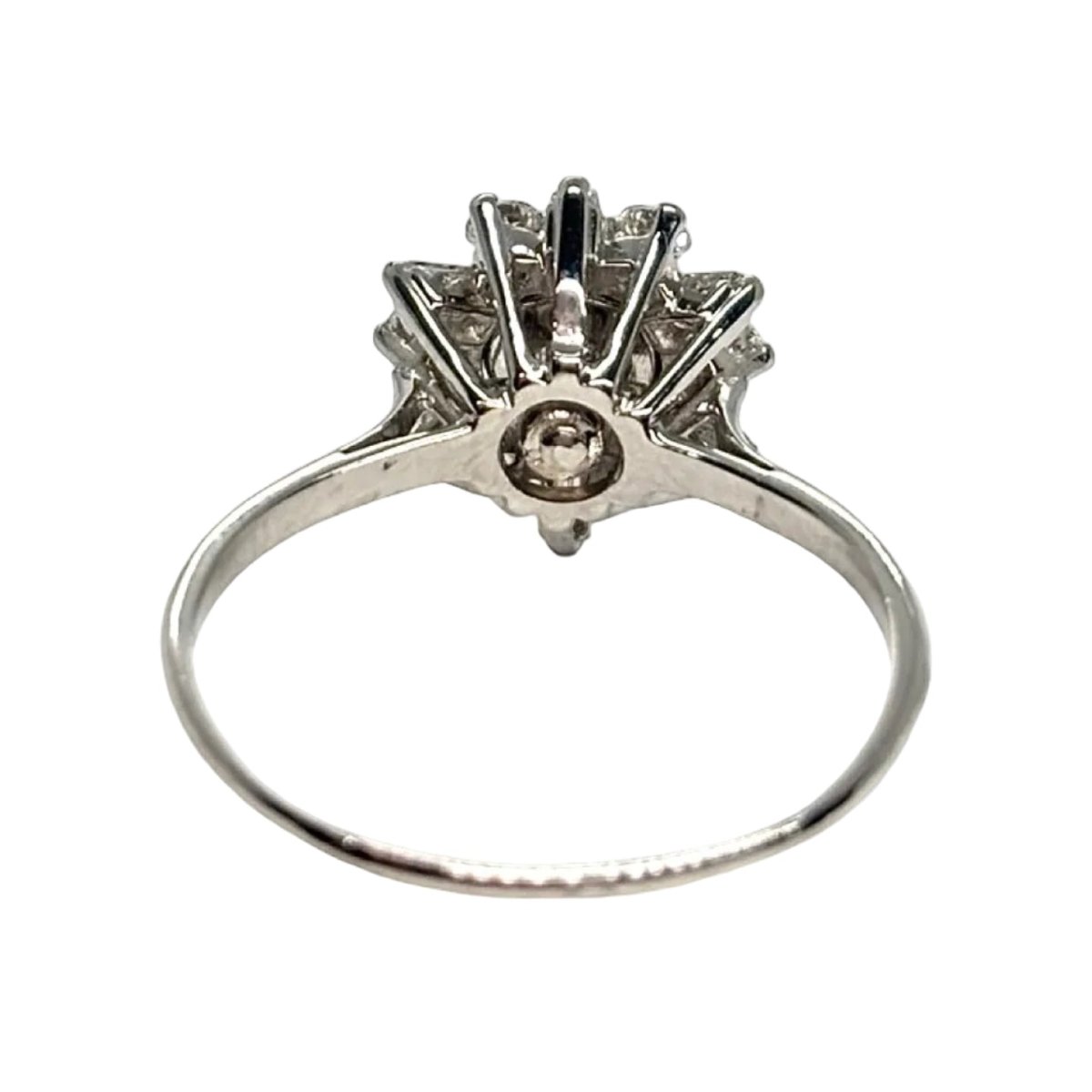 Bague en or blanc et diamants - Castafiore