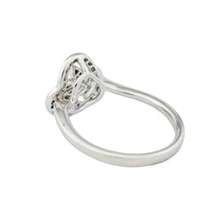 Bague en or blanc et diamants - Castafiore