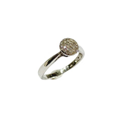 Bague en or blanc et diamants - Castafiore