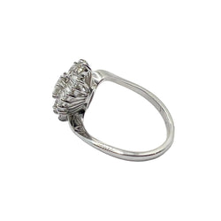 Bague en or blanc et diamants - Castafiore