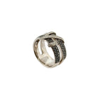 Bague en or blanc et diamants - Castafiore