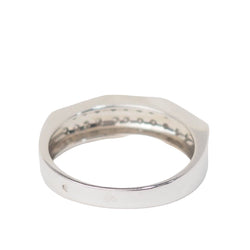 Bague en or blanc et diamants - Castafiore
