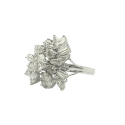 Bague en or blanc et diamants - Castafiore