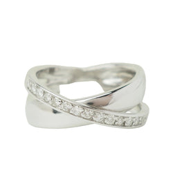 Bague en or blanc et diamants - Castafiore