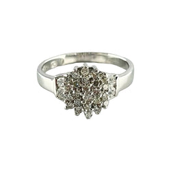 Bague en or blanc et diamants - Castafiore