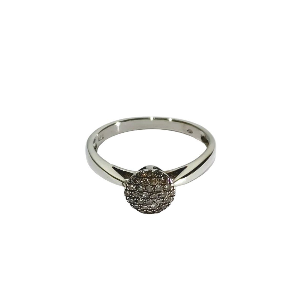 Bague en or blanc et diamants - Castafiore