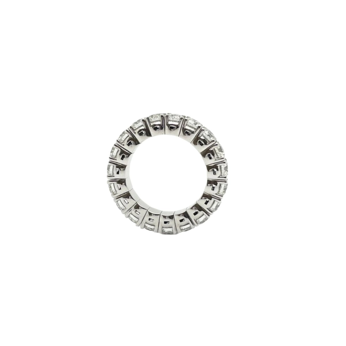 Bague en or blanc et diamants - Castafiore