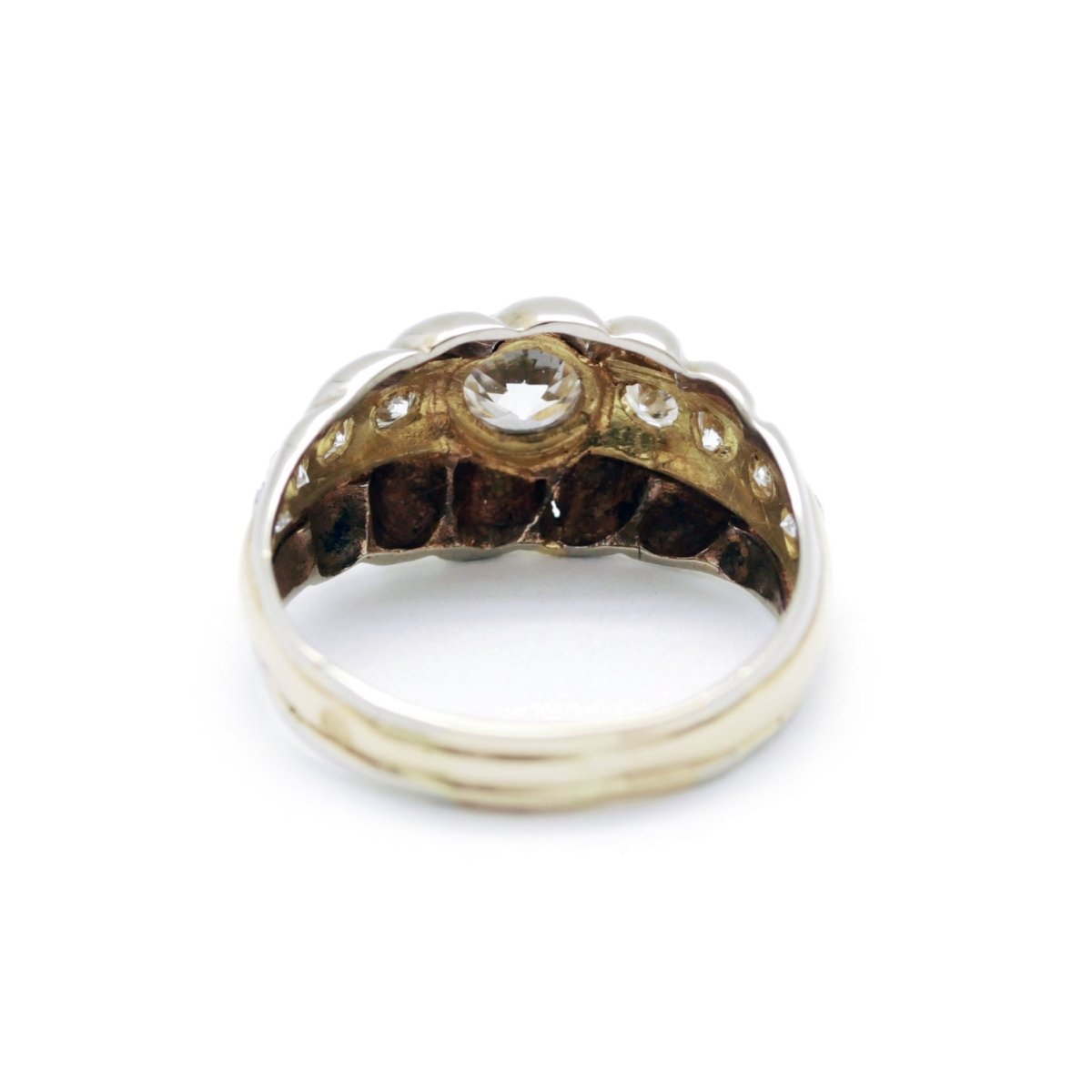 Bague en or blanc et diamants - Castafiore